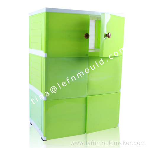 OEM Cheap Plastic storage cabinet mould maker